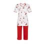 Ringella dames pyjama rode bloemen