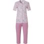 Doorknoop dames pyjama Pastunette roze