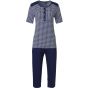 Donker blauwe Pastunette pyjama