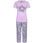 Duurzame katoenen pyjama bloem