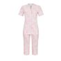 Roze Ringella pyjama bloemen en strepen