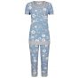 Blauwe zomer pyjama Ringella