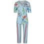 Luxe Ringella pyjama Caribische bloemen