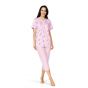 Klassieke roze dames pyjama