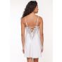 Witte luxe slipdress Lingadore