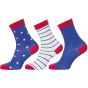 3 paar Rebelle sokken