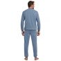 Schiesser heren pyjama indigo blauw