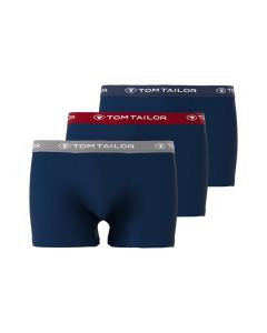 3 blauwe boxers Tom Tailor Buffer