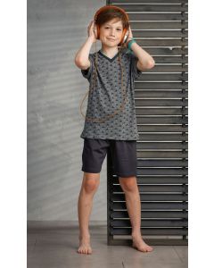 Stoere kinder shortama jongens