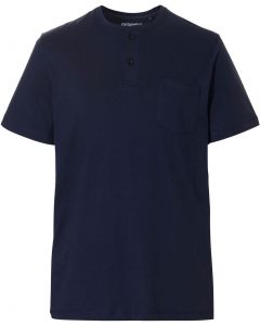 Blauwe heren pyjamashirt Pastunette