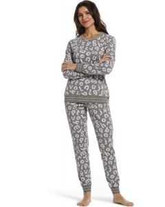 Kleding Dameskleding Pyjamas & Badjassen Nachthemden en tops Vintage Heather Collectie Floral Pastel Button Front Midi Nachthemd Maat Groot 