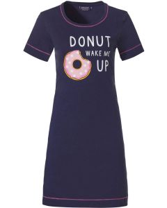 Blauw nachthemd Rebelle Donut