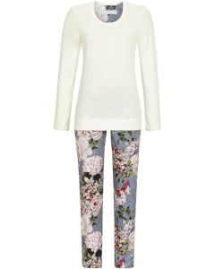Witte Ringella pyjama met prachtige bloemen