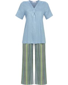 Vintage pyjama zeeblauw Ringella