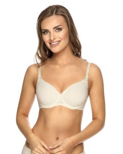 Champagne beugel bh Carola met spacer-cups